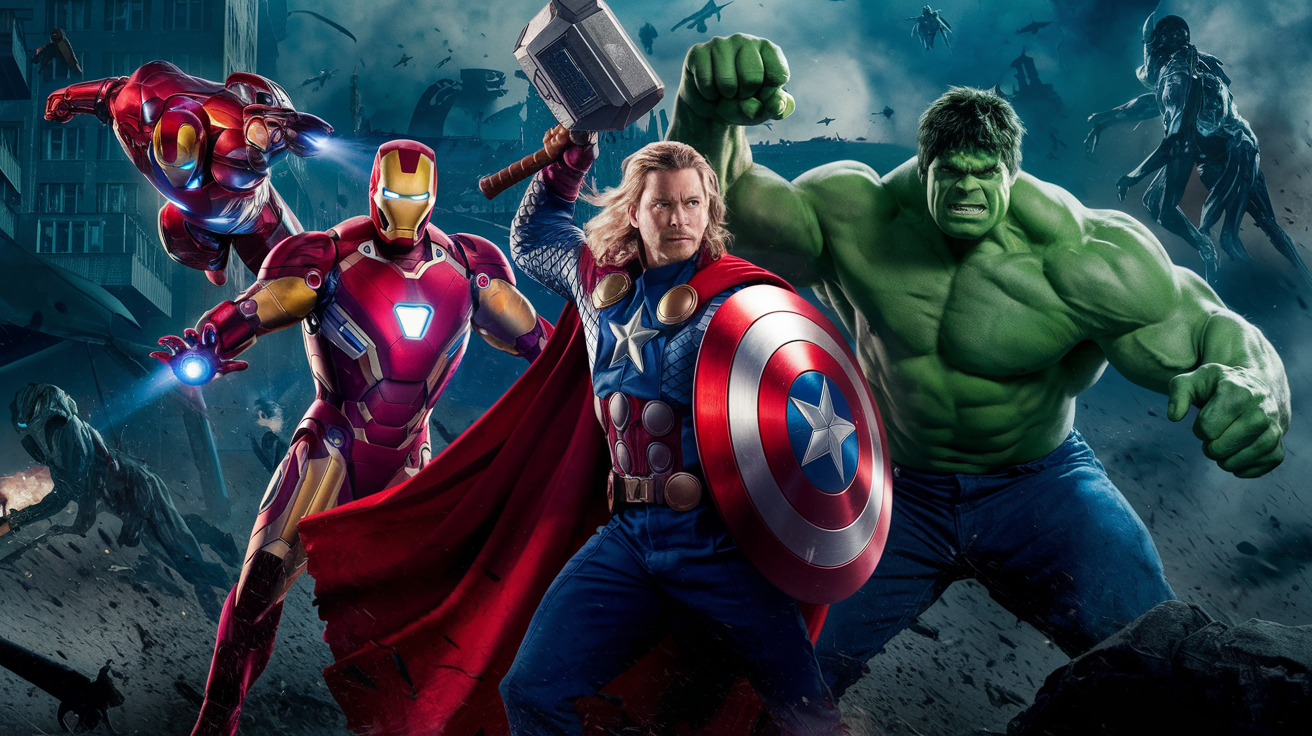 Affiche emblématique Avengers