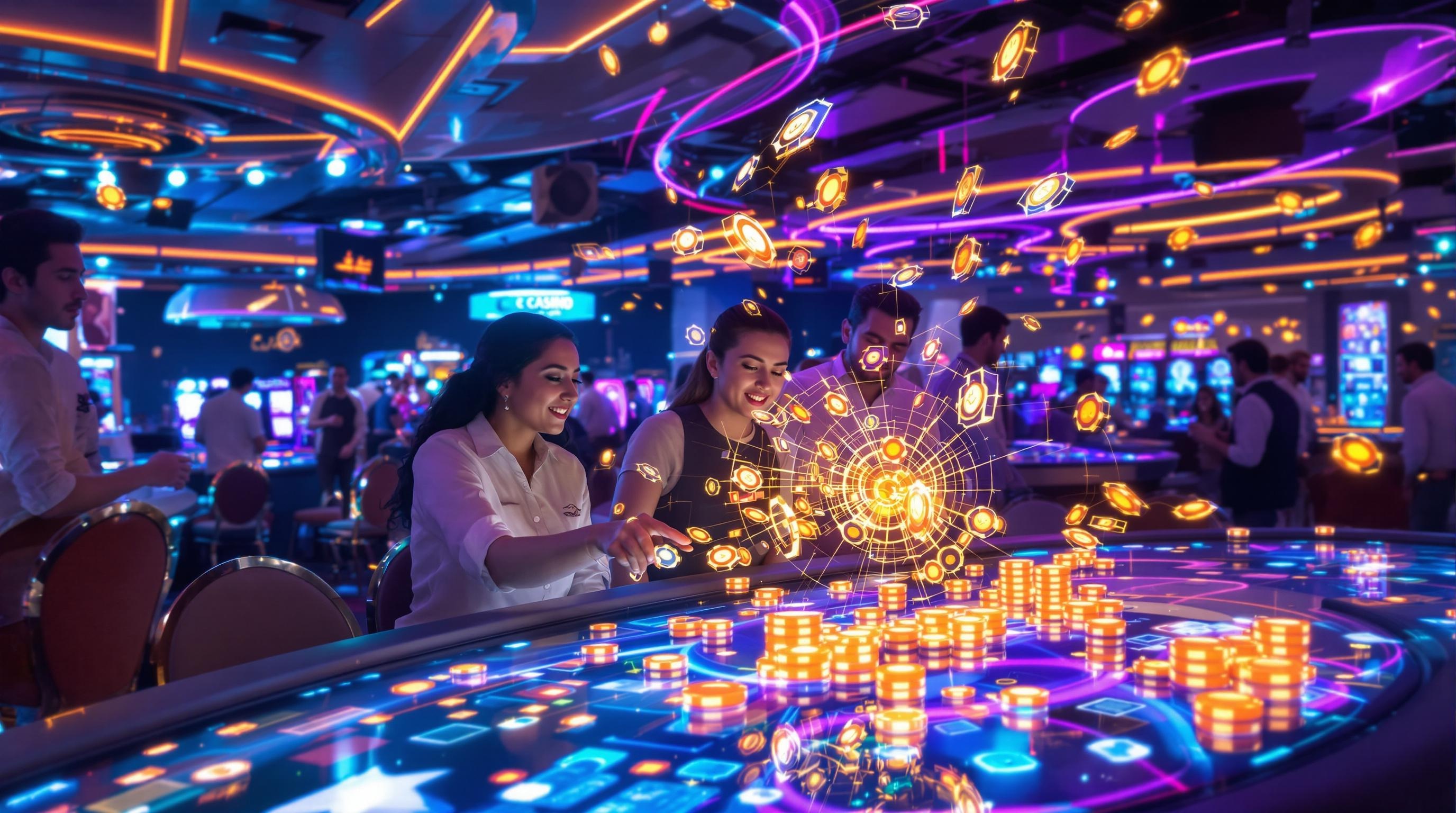Casino phygital futur RA chasse au trésor immersive