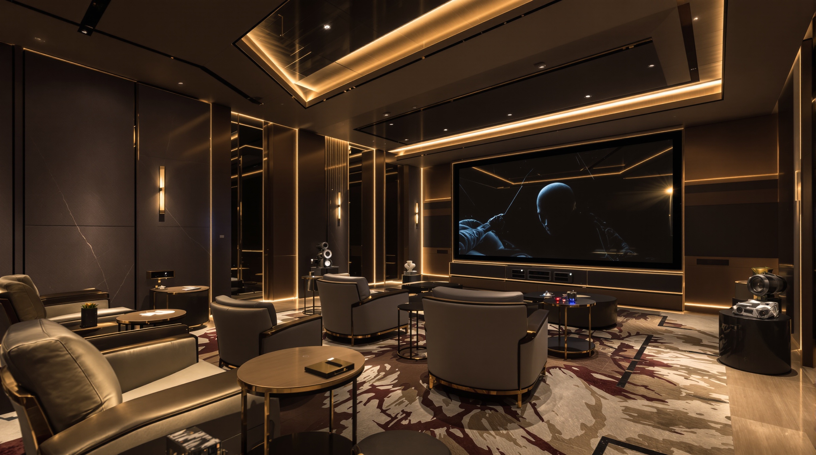 Showroom Passion Home Cinema Reims - Atmosphère élégante et équipements haut-de-gamme