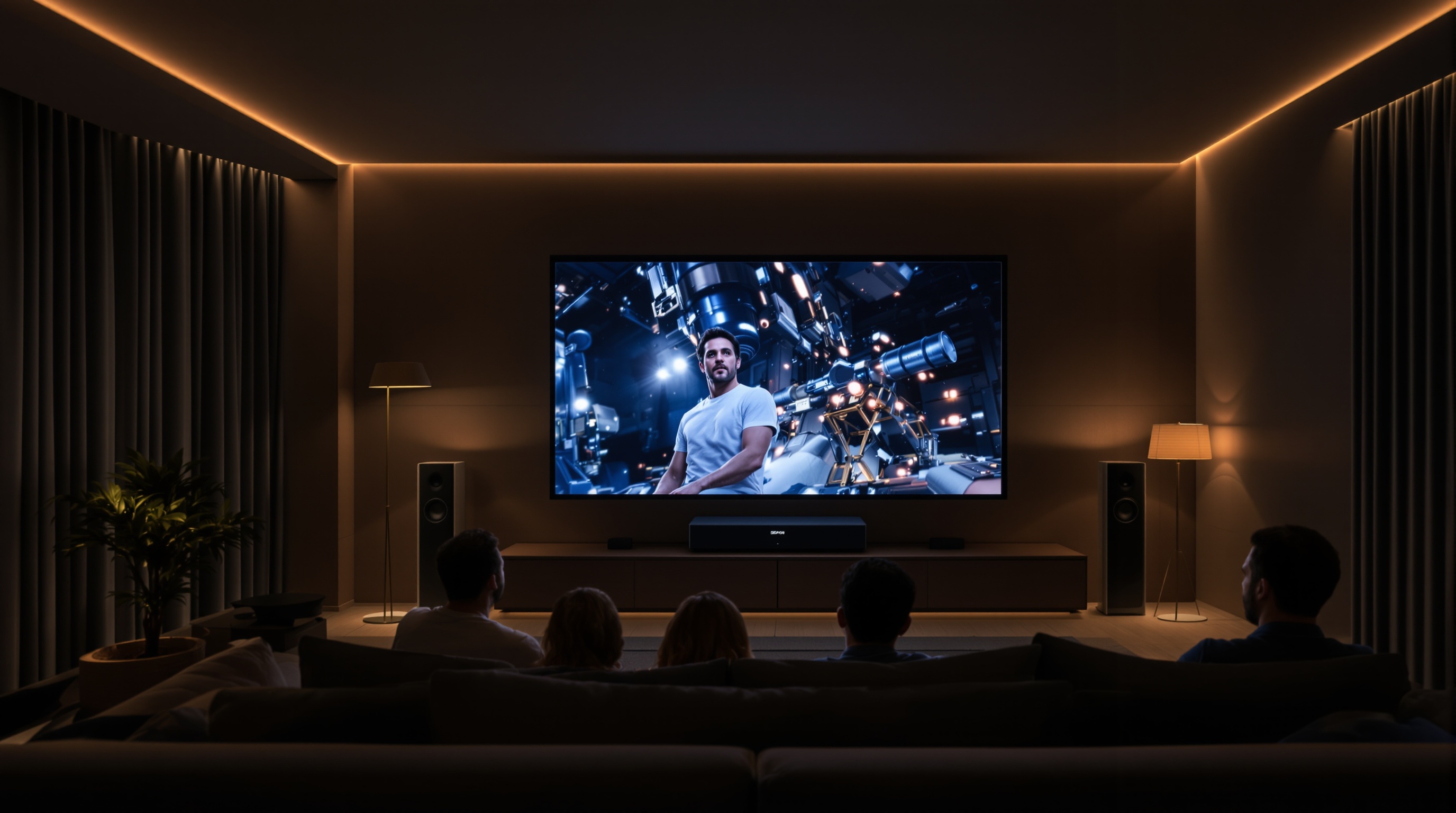 Soirée cinéma immersive à domicile avec système Denon